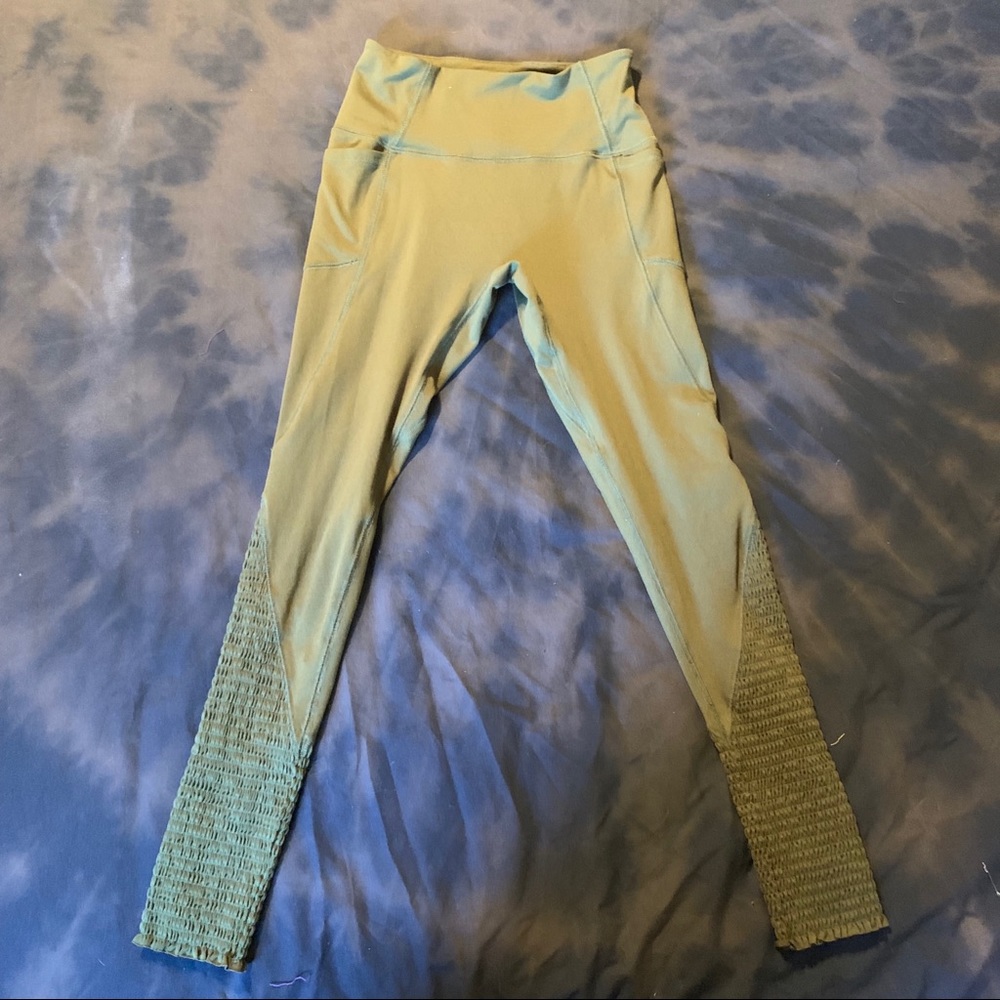 Free People Movement Time is Now Smocked Legging